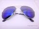 RayBan Aviator Sunglasses Blue Flash Lens Silver Frame (3)_th.jpg